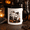 Black, variant on Vault Crest Cute Ghost Barista Ceramic Coffee Mugs for Halloween 11 oz 15 oz