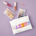 thumbnail image 2 of Set de bolsas de maquillaje Bright Creations, 6 unidades, lienzo blanco, 20 x 15 cm, 2 of 9