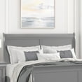 thumbnail image 4 of LiviNest Queen Size Bed Frame: Gray Solid Wood Sleigh Bed - Contemporary Transitional Style for Small Apartments & Master Bedrooms with Storage Base & Easy Assembly, 4 of 6