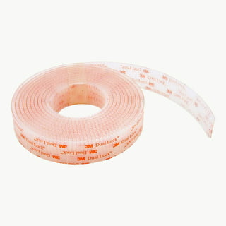 Genuine 3M Dual Lock SJ3560 Type 250 VHB Clear Reclosable Fastener, 1 W x  12 Indoor/Outdoor Mobile E-Zpass Mouting Strip