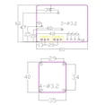 thumbnail image 2 of Placa de control de la máquina de soldadura por puntos Ajuste la placa del transformador de corriente de tiempo (100A), 2 of 7
