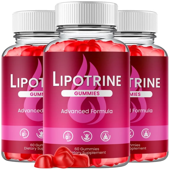 Lipotrine Keto ACV Gummies 1000MG Advanced Formula Vitamin 180 Gummies