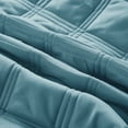 thumbnail image 6 of Home Soft Things 3 Piece Charleston Down Alternative Quilted Bedspread Set - Smoke Blue - Queen (100" x 106"), 6 of 7