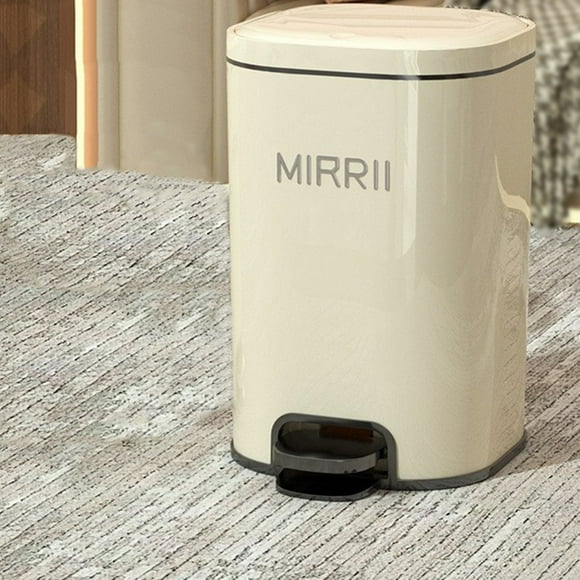 TopLLC Garbage Can, Trash Can, Household Pedal Trash Can Press Can Up Toilet Bathroom Bedroom Living Room Are Applicable With Lid Bucket Kitchen Living Room Large Capacity garbage bin