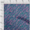 thumbnail image 2 of oneOone Velvet Teal Blue2 Fabric Abstracts Craft Projects Decor Fabric Printed By The Yard 58 Inch Wide, 2 of 5