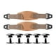 thumbnail image 2 of Correa para el talón con cierre de hebilla, extra resistente y duradera, para sandalias de hombre marrón, 2 of 9