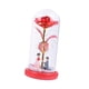 thumbnail image 4 of Rosa iluminada en una cúpula de cristal para cumpleaños, San Valentín, decoración de mesa nocturna Rojo, 4 of 9