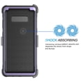 thumbnail image 3 of Cases For Samsung Galaxy Note 9 / Note 8, Galaxy Note 9 Holster Clip, Tekcoo [Tshell] Shock Absorbing Secure Swivel Locking Belt Defender Heavy Full Body Kickstand Carrying Tank Armor Cases Cover, 3 of 6