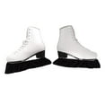 thumbnail image 3 of 1 par (2 uds) de patines protectores de chaqueta de hockey sobre hielo Terry duraderos Negro Cola Fundas para patines de hielo, 3 of 8