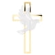 thumbnail image 1 of 4 Uds decoraciones cruzadas para pasteles adornos cruzados acrílicos para magdalenas decoraciones para pasteles de fiesta de comuniones sagradas, 1 of 5