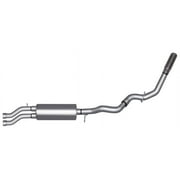 Cat-Back Single Exhaust System, Stainless Fits select: 2001-2003 CHEVROLET SILVERADO, 2001-2003 GMC SIERRA