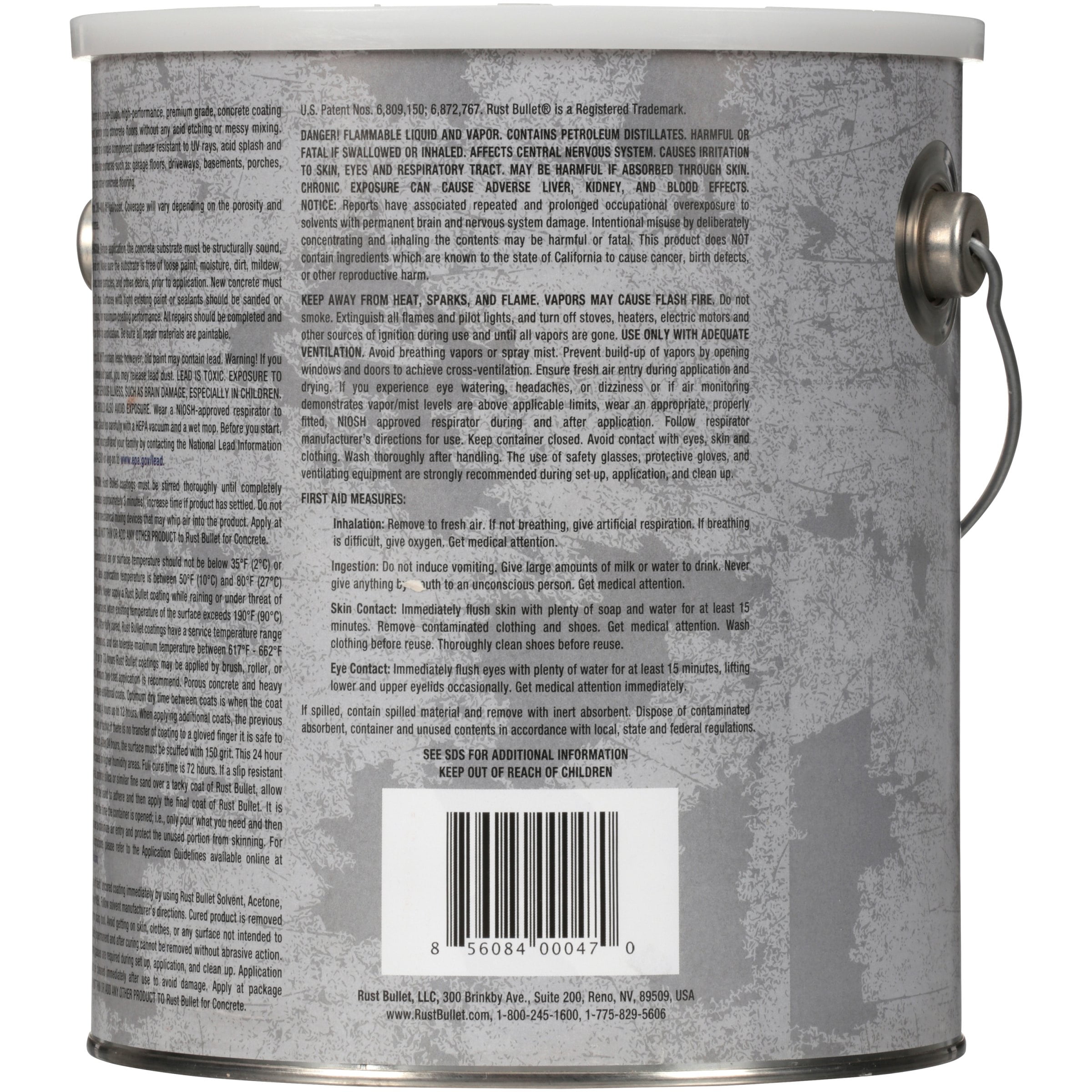 rust bullet metallic gray
