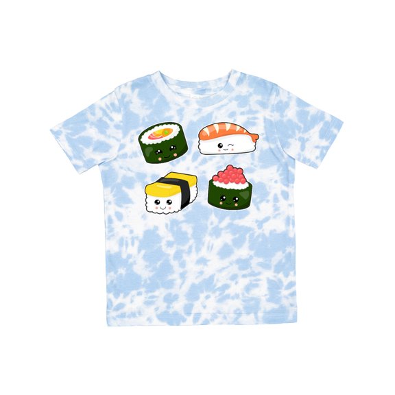 Inktastic Sushi with Faces Boys or Girls Toddler T-Shirt