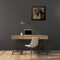thumbnail image 4 of Rose, Martin 20x20 Black Modern Framed Museum Art Print Titled - Horse I, 4 of 5