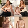 thumbnail image 6 of Momcozy Lycra Pumping Bra Hands Free with Fixed Padding for Good Shaping, Comfortable Support Pumping and Nursing Bra in One, Seamless Maternity Breast Pump Bra & Maternity Bra, 6 of 10