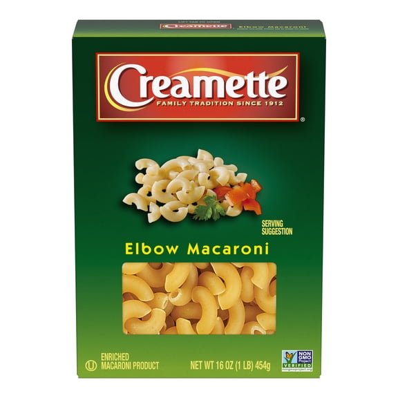 Creamette Small Elbow Macaroni Pasta, 16-Ounce Box