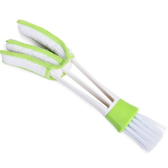 Dual-Head Cleaning Brush for Car Vents, Keyboards & Blinds