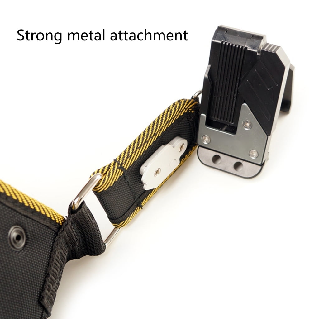 Nails Tool Bag Tool Pouches Quick-Hanging Screws Storage Bag for Electrician Plumber Carpenter Contractor Handy Man