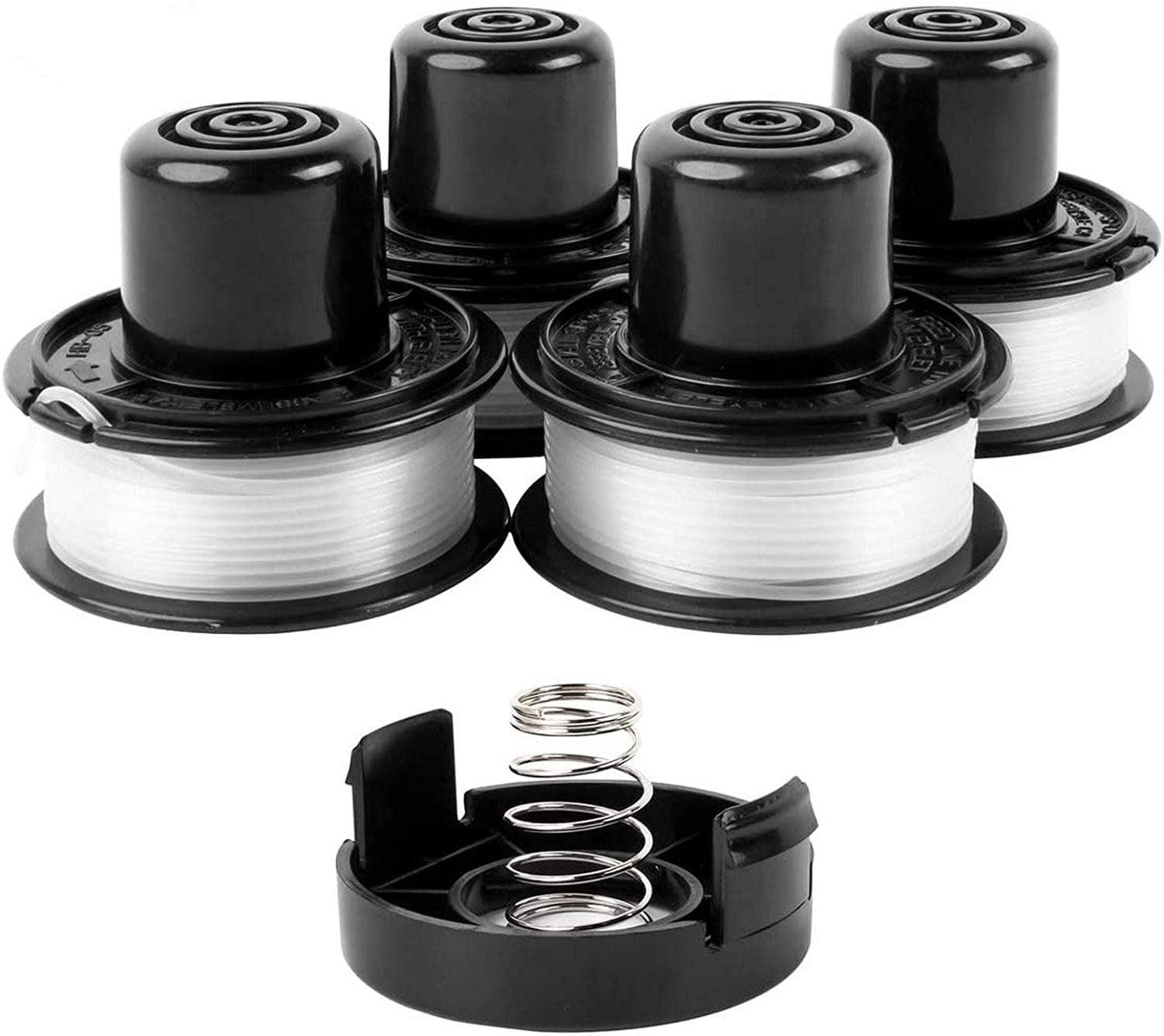 3-Packs Spool Replacement Trimmer Line Suitable Bk&Dr Rs-136-Bkp 