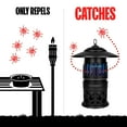 thumbnail image 3 of DynaTrap Outdoor Insect and Mosquito Trap Twist On/Off, 1/2 Acre, Black Decora, 3 of 8