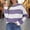 Purple, variant on FDGIU Women's 2025 Winter Striped Color Block Sweater - Long Sleeve Oversized Pullover, Loose Crewneck Comfy Knitted Top
