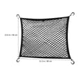 thumbnail image 3 of Shisuyan 1 Set Trunk Net Car Mesh Cargo Net Automotive Cargo Net Elastic Trunk Net Car Trunk Netting Luggage Netting Car Trunk Accessory, 3 of 8