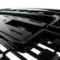 thumbnail image 7 of Spec-D Tuning Polished Black Denali Style Front Bumper Hood Upper Grille Compatible with 2016-2018 GMC Sierra 1500, 7 of 7