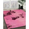thumbnail image 2 of Ahgly Company Indoor Square Abstract Pink Abstract Area Rugs, 8' Square, 2 of 6