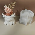 thumbnail image 3 of Flexible Silicone Mold for Concrete Flower Pot Desktop Ornament Planter Mould, 3 of 6