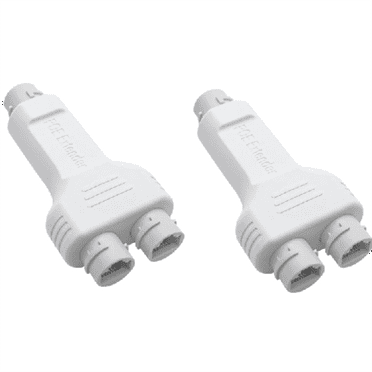 100M 1 in 2 Out Waterproof POE Extender/Repeater Outdoor 30W High Power Plug&Play for PoE Switch NVR IP Camera AP