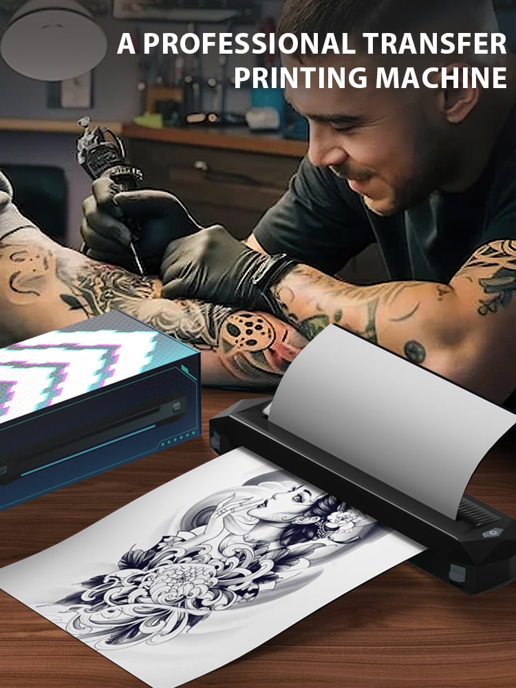 KVM Wireless Tattoo Thermal Stencil Printer