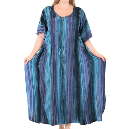 HAPPY BAY - Womens Evening Free Size Party Rayon Long Tunic Dress ...