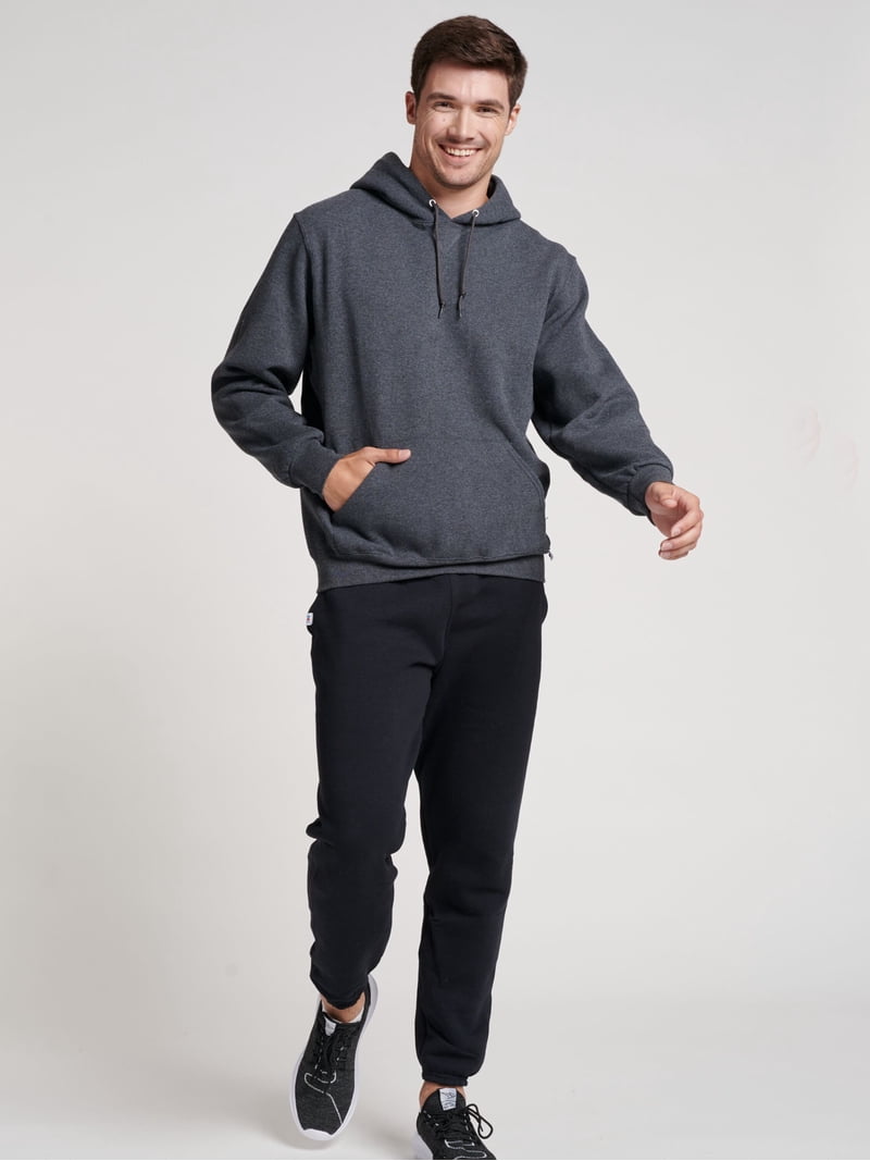 Russell Athletic Dri-Power Pullover Hooded Fleece Sweatshirt 695HBM Hoodie LARGE