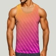 thumbnail image 2 of Sngxgn Men's Sleeveless Shirt Workout Swim Shirt Gym Beach Tank Top(Purple,L), 2 of 4