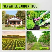 Steelite 14-Inch Corded Electric Tiller,10-Amp Electric Tiller and Cultivator for Gardening, Lightweight Rototiller