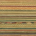 thumbnail image 1 of Ahgly Company Indoor Square Abstract Yellow Abstract Area Rugs, 5' Square, 1 of 6