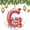 pattern-2, variant on Christmas Ceramic Ornament Custom Initial Letter A Chriatmas Snowman Keepsake Ceramic Ornament Christmas Monogram Personalized Christmas Tree Ceramic Ornament Decoration