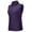 Dark Purple, variant on YUCOLEN Women's Fleece Vest Warm Soft Sleeveless Zip Outerwear Jackets with Zipper Pockets Navy L
