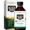 USDA Organic Black Seed Oil (4oz ) Premium Cold Pressed, Non-GMO, Unrefined, Vegan Nigella Sativa Oil High Potency Aids in Digestive Health, Immune Support, Brain Function, Joint Mobility