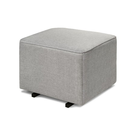 DaVinci Universal Gliding Ottoman in Misty Gray