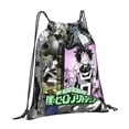 thumbnail image 3 of My Hero Academia Drawstring Backpack Anime Sackpack Gym Bag For Sport Yoga Travel Hiking Shopping Lightweight Gym Bag 16*14 Inch, 3 of 9