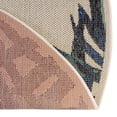 thumbnail image 6 of Unique Loom Baja Outdoor Collection Area Rug - Bufadora (5' 3" Round Ivory/Brown), 6 of 6