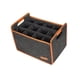 thumbnail image 2 of Bolsa de mano para transportar vino, bolsa de mano para vino, bolso de mano, bolsa para guardar vino, bolsa para vino 38x25cm para 12 botellas, 2 of 9