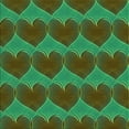 thumbnail image 1 of Ahgly Company Indoor Square Patterned Army Green Area Rugs, 5' Square, 1 of 1
