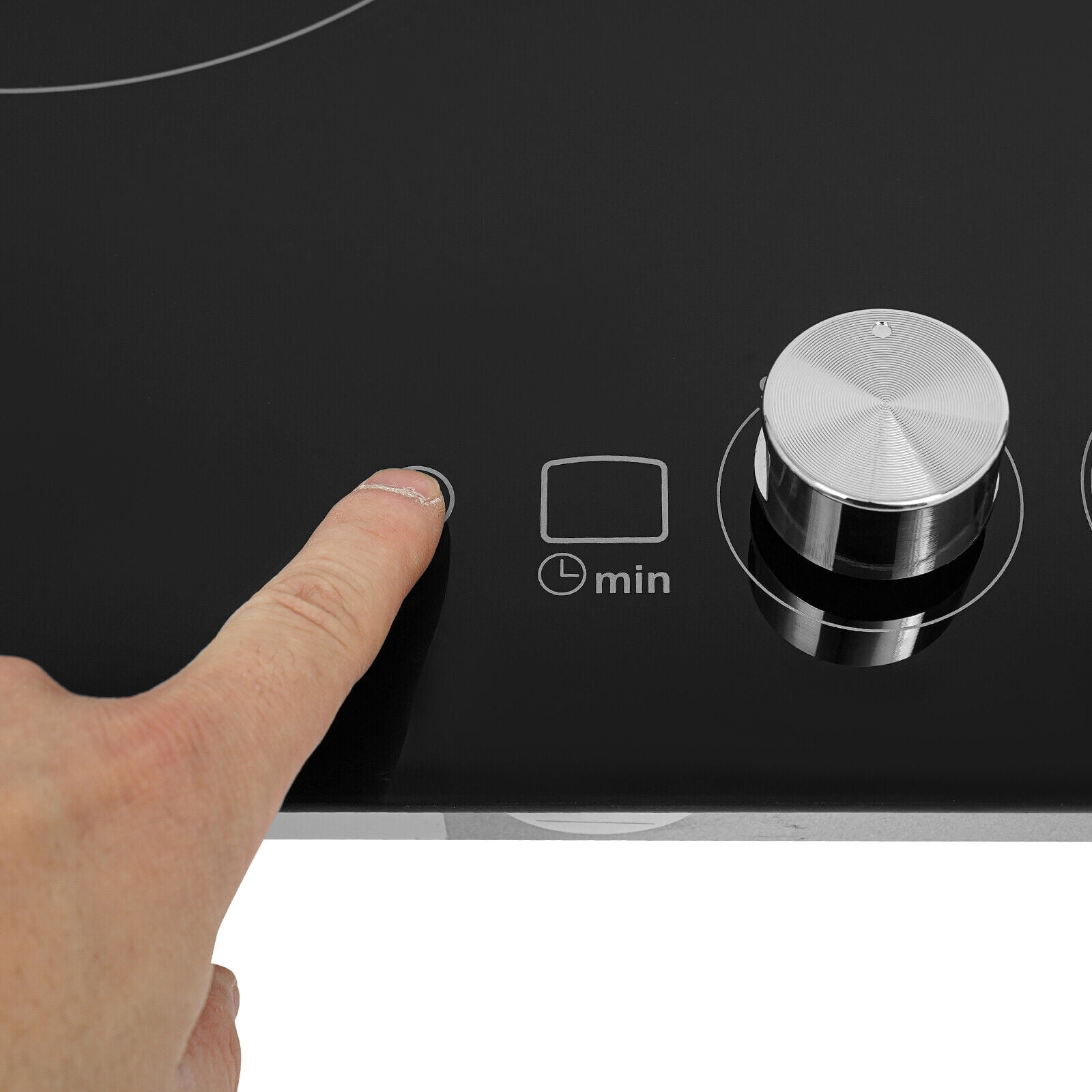 PEAKORAElectric Cooktop, Electric Stovetop, 4 Burners Electric Cooktop