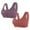 Red, variant on WIZUTIZ Front Closure Bras for Women Supportive Bras for Women 2PCS Supportive Bralettes Wirefree Anti-Sagging Plus Size Full Coverage Bras Solid Embroidered Underwear for Ladies Sports L Beige