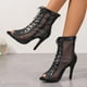 thumbnail image 4 of MKLEKYY Sandalias Planas Con Tiras Tejidas para Mujer, Zapatos de Playa Con Punta de Clip para Vacaciones de Verano, 4 of 4