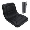 thumbnail image 2 of Silla Excavadora, Asiento de Tractor de Cuero Universal para PU para PARRETILLAS ELEVADORAS COSECHADORAS, 2 of 7