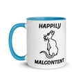 thumbnail image 3 of Happily Malcontent Mug (Blue, 11 oz), 3 of 3