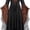 Orange, variant on Witch Costume for Women Gothic Renaissance Medieval Vampire Dress Dramatic Bat Sleeve High Low Hem Masquerade Party Outfit Adult Dark Fantasy Apparel